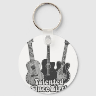 Chaveiro Talentoso desde o nascimento. Vintage guitarra pre