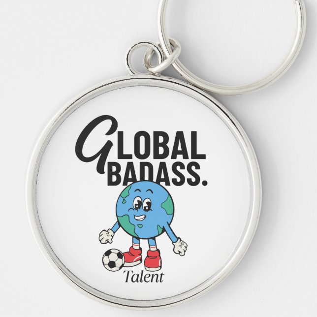 Chaveiro Talentosos globais incríveis (Frente)
