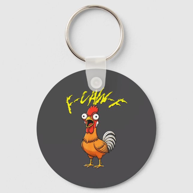 Chaveiro Talking Funny Chicken  (Frente)