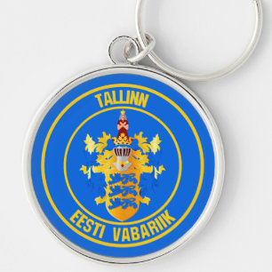 Chaveiro Tallinn Round Emblem