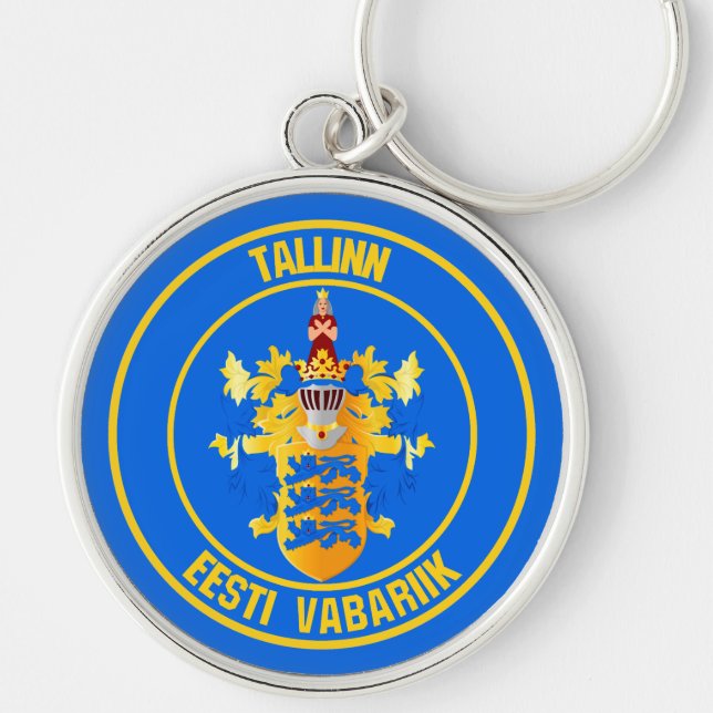 Chaveiro Tallinn Round Emblem (Frente)