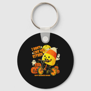 Chaveiro Também não gosto de você Feliz Halloween Mesmo ass