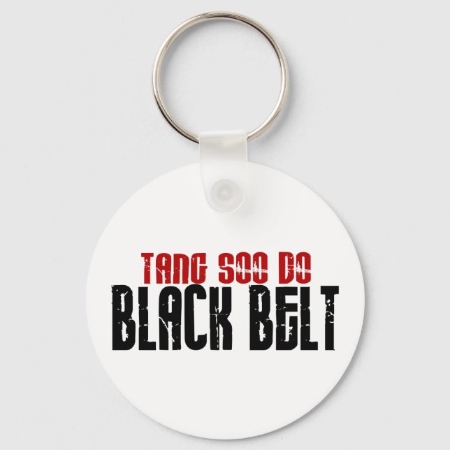 Chaveiro Tang Soo Do Black Belt Karate (Frente)