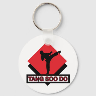 Chaveiro Tang Soo faz o diamante vermelho