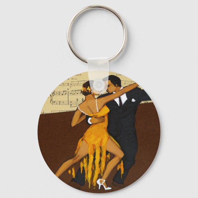 Chaveiro Tango Dancers Dancers Key Chain Dancer Gift (Frente)