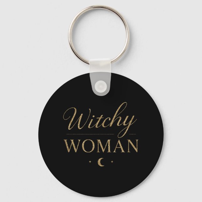 Chaveiro Tank Top Witchy Wiccan E Pagan Hallo (Frente)
