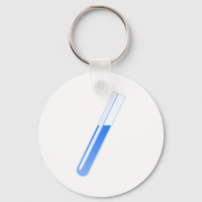 Chaveiro Tanque de Teste de Química (Frente)
