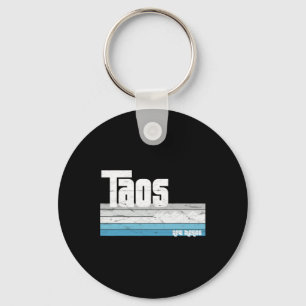 Chaveiro Taos Novo México Nm Retro Vintage Esqui Caminhada 