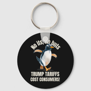 Chaveiro Tarifas de Trump Custam aos Consumidores Pinguim E