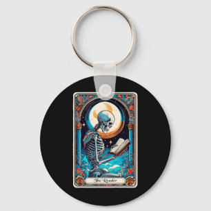 Chaveiro Tarot Card Spooker Professor O Skeleton do Leitor 