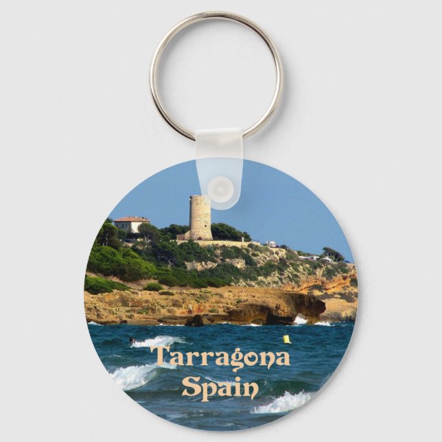 Chaveiro Tarragona, Espanha, pitoresca (Frente)