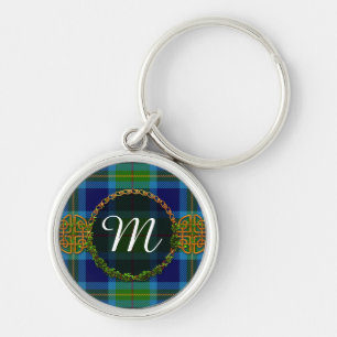 Chaveiro Tartan de Miller do monograma