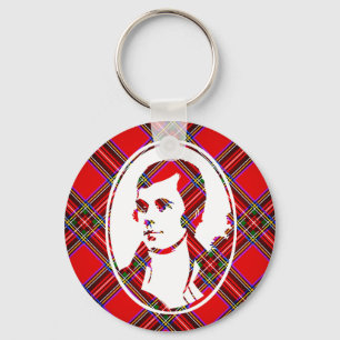 Chaveiro Tartan Escócia do Bardo Robbie Burns