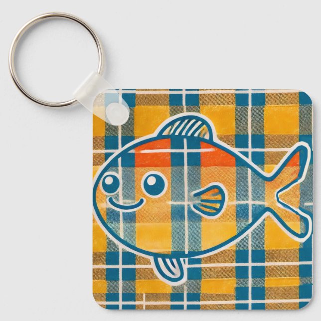 Chaveiro Tartan fish keyring (Frente)