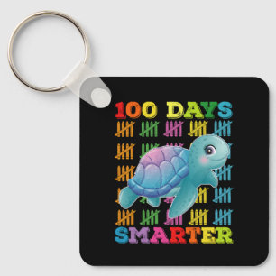Chaveiro Tartaruga 100 Dias Mais Inteligente 100º Dia de Es