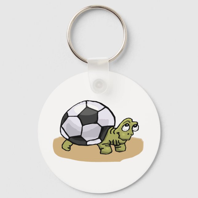 Chaveiro Tartaruga de futebol (Frente)