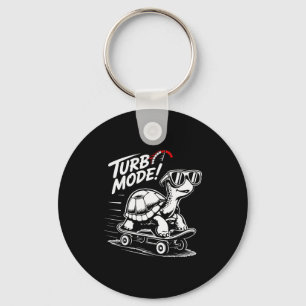 Chaveiro Tartaruga Legal Em Skate Engraçado Turbo Vintage P