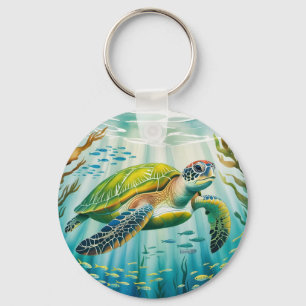 Chaveiro Tartaruga Pintada