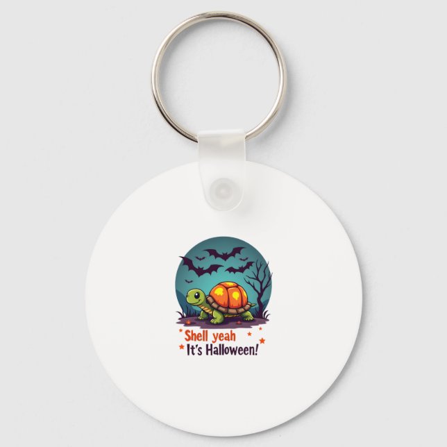 Chaveiro Tartaruga Surpresa de Spooky Shell (Frente)