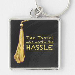 Chaveiro Tassel Hassle Dourado