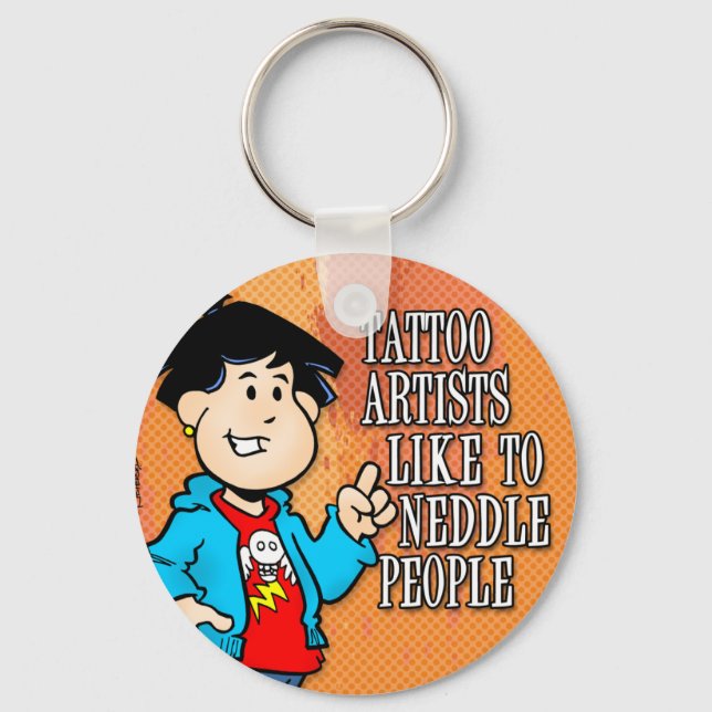 Chaveiro Tatuador (Frente)
