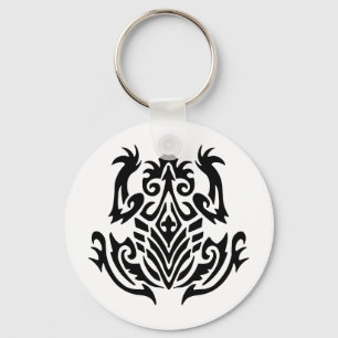 Chaveiro Tatuagem tribal do sapo