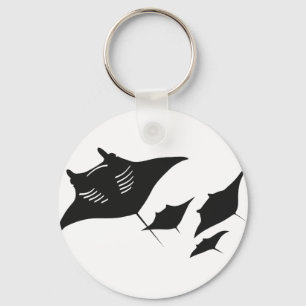 Chaveiro taucher mantarochen manta ray scuba diving