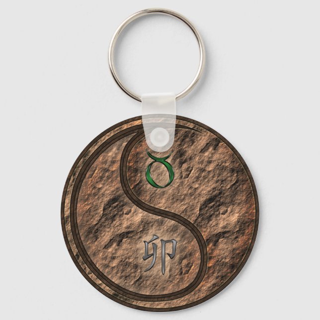 Chaveiro Taurus & Earth Rabbit (Frente)