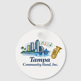 Chaveiro TCB Baritone/Tuba Logo Keychain