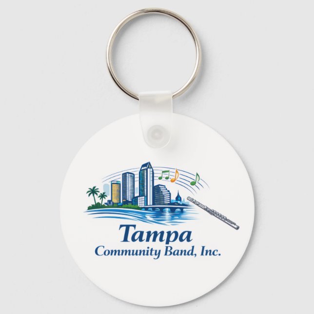 Chaveiro TCB Flute Logo Keychain (Frente)