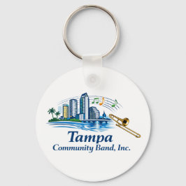 Chaveiro TCB Trombone Logo Keychain
