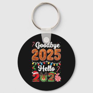 Chaveiro Tchau 2025 Olá 2026 Feliz Ano Novo Chris
