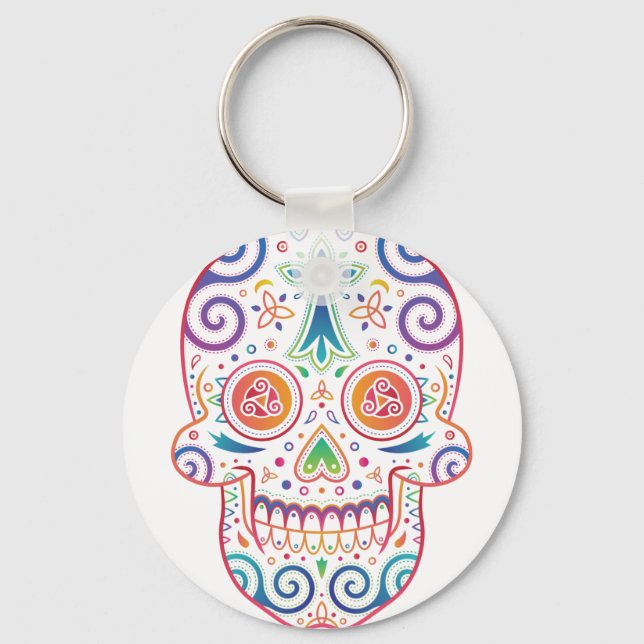 Chaveiro tête_mort_celtique (Frente)