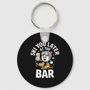 Chaveiro Te Vejo Mais Tarde No Bar De Esqui Cabana De Esqui