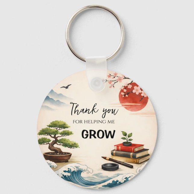 Chaveiro Teacher Thank You Gift | End of School Year (Frente)