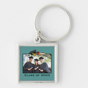 Chaveiro Teal adicione sua foto/ano de graduação