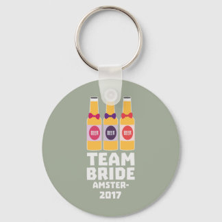 Chaveiro Team Bride Amsterdam 2017 Zn034