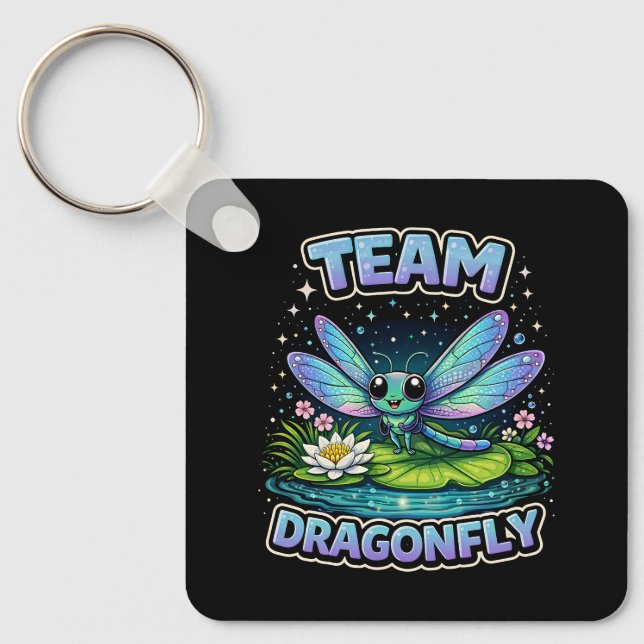 Chaveiro Team Dragonfly (Frente)