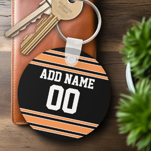 Chaveiro Team Jersey com nome e número personalizados