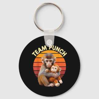 Chaveiro Team Punch Monkey Plush Retro Sun