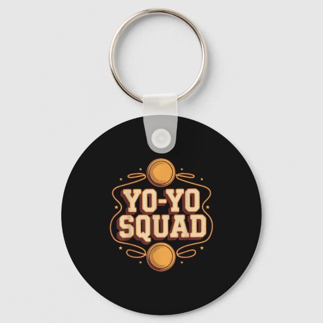 Chaveiro Team Yoyo Player Squad Yo-yo  (Frente)