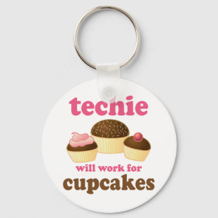 Chaveiro Techie Cupcake Bonito