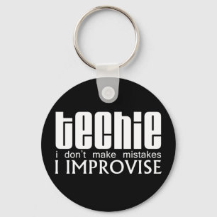 Chaveiro Techie improvisa