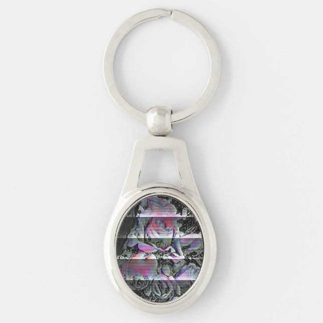 Chaveiro Techno Bouquet  Keychain (Frente)