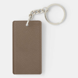 Chaveiro Tecido de tartaruga  Crocodilo de couro azul