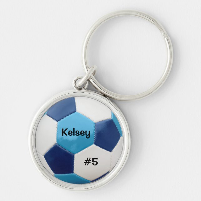 Chaveiro Tecla Blues de futebol (Frente)
