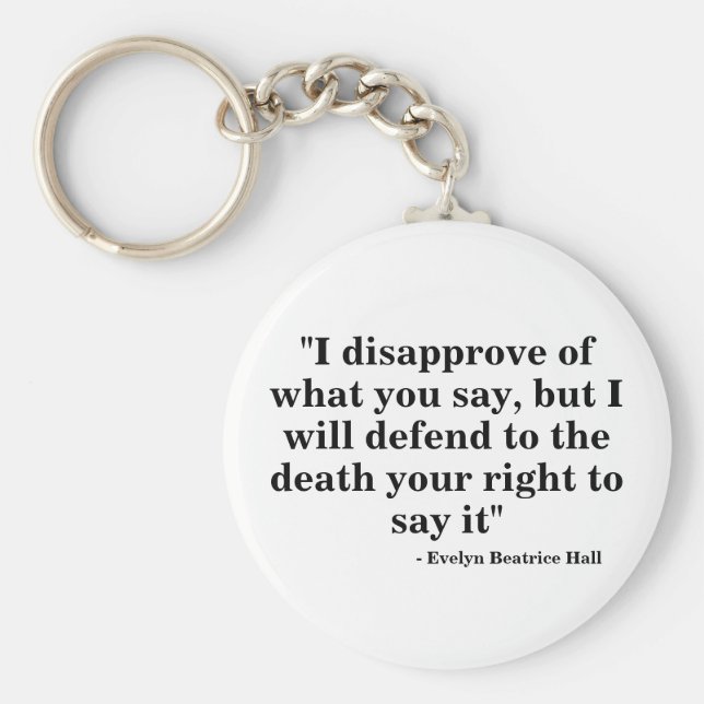 Chaveiro Tecla de Voz Livre - Cotação 23 (Frente)