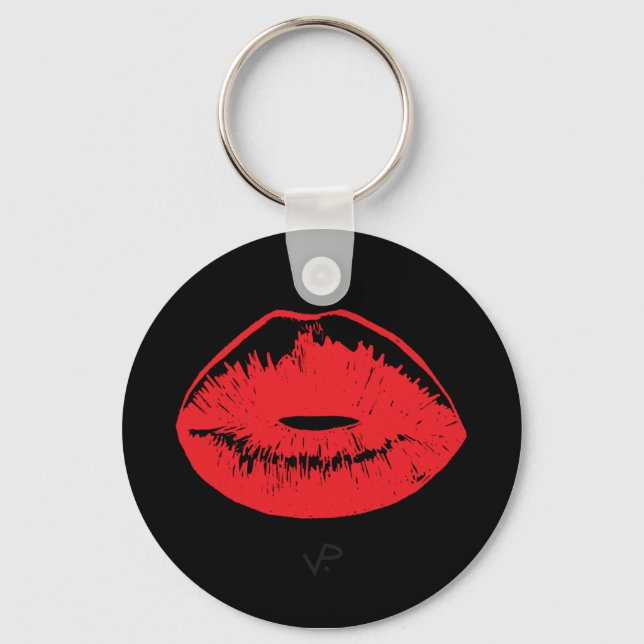 Chaveiro Tecla Red Kiss (Frente)