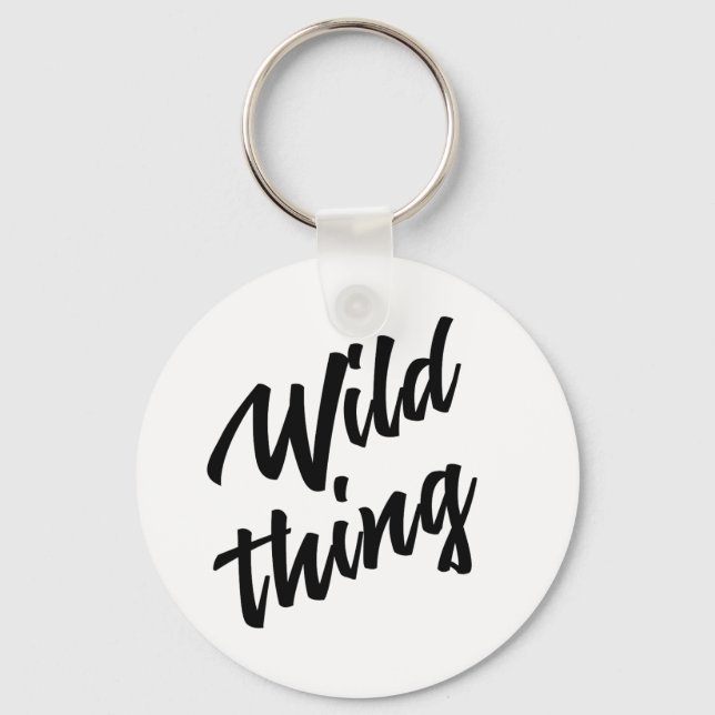 Chaveiro Tecla WILD THING (Frente)