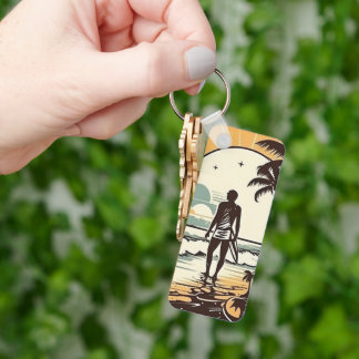 Chaveiro Teclado de areia e Surf